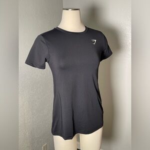 Gymshark Black Short Sleeve Tee